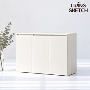 그레타 1200 주방수납장 도어형 모던 홈카페장 국내제작 2colors
