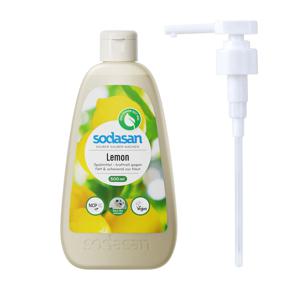 소다산 주방세제 레몬 500ml+전용펌프
