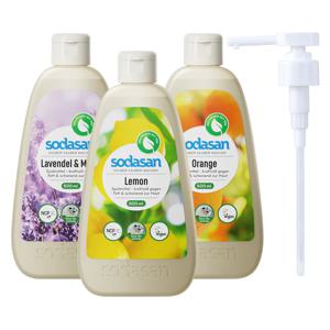 소다산 주방세제 500ml 3종 세트+전용펌프