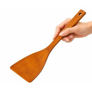 대추나무 사선 뒤집개 중 (29 cm)나무뒤집개 나무주걱 볶음주걱 볶음뒤집개