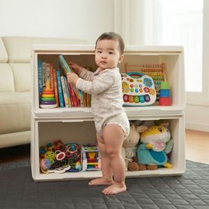 국산 모던 슬라이딩 리빙박스 플라스틱 수납 정리함 슬림형 일반형
