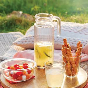 콰드로 유리물병 1.1L