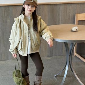 머플러 카라 패딩 자켓 R23395