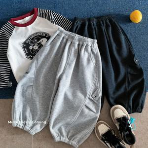 스웨트 벌룬 조거 팬츠 남아바지 조거팬츠 벌룬팬츠 주니어 R22038