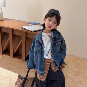 빈티지 워시드 데님 자켓 남아자켓 아동점퍼 아우터 주니어 R21623