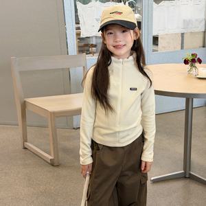하프 집업 하이넥 슬림 점퍼 R21250