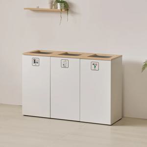 HD442 분리수거함 휴지통 3칸 1200 1color