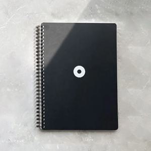더 블랙 향기나는 그리드 모눈 수첩 스프링 노트 라인 줄 메모 다이어리 - B5