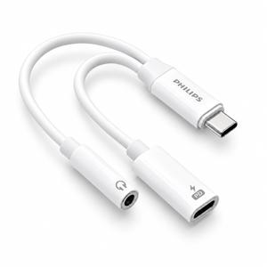USB C타입 to 3.5mm 이어폰 변환 듀얼젠더 연결젠더 DAC
