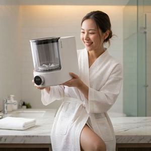 DIKE 미니세탁기 무선 방수 아기옷 속옷 양말 수영복 걸레행주 반려동물옷 손빨래 세탁