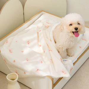 페리가토 강아지 이불 고양이 극세사 담요 양면 블랭킷