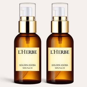 1+1 골든 호호바오일 100% 천연 냉압착 비정제 퓨어 보습 효능 50ml