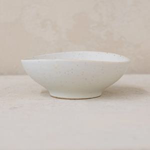 림도자기 타원 미니볼 이천도자기 예쁜그릇 앞접시 반찬기
