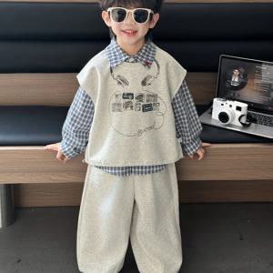 젠틀 베스트 쓰리피스 셋업 R26276