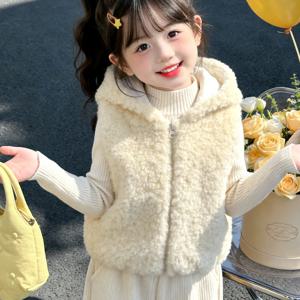 꿀벌 후드 셰르파 베스트 R25501