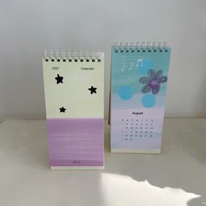 2027년 감성 드로잉 탁상 달력 (my wish)
