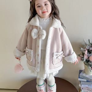 블러쉬 리본포켓 퍼트리밍 코트 R25876
