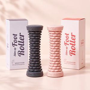 릴렉싱 풋롤러 그레이 발바닥 아치 지압롤러 종아리 다리 마사지기 아이스마사지