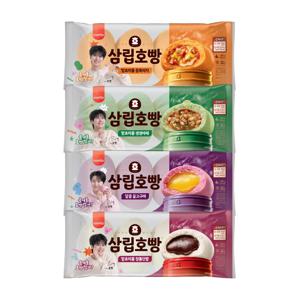 삼립호빵(단팥/야채/피자/꿀고구마) 4입 호빵 2봉)