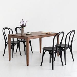 심플 월넛 토넷체어 다이닝 테이블 2인/4인 세트 1350