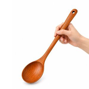 장미목 원 볶음 스푼 (길이 31 cm) 나무볶음스푼 나무뒤집개 볶음주걱 나무주걱