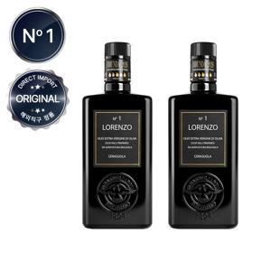 [해외] 로렌조 No.1 엑스트라 버진 올리브 오일 500ml x2병