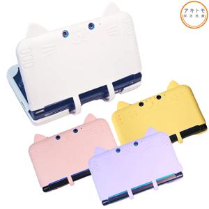 닌텐도 3DS XL 케이스 고양이 구큰다수 실리콘케이스 아키토모