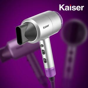 강력한 1800W 바람과 3단 온도조절 헤어드라이기 KHD-618HD