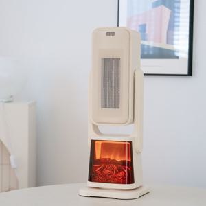 720도 회전 불멍 온풍기 2000W 리모컨 조절 KW-CH09