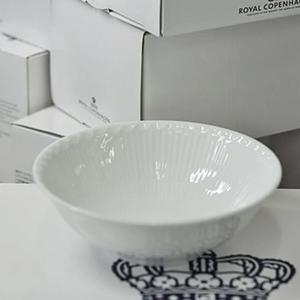 화이트 플루티드 하프레이스 15.5cm 볼(350ml) 1017288