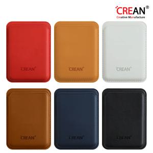 크레앙 월렛미니 자력강화 맥세이프 가죽 카드지갑 아이폰듀오 호환 (CREWM)