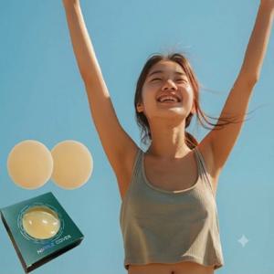 초슬림 브라 패드 실리콘 니플패치 2P 매직커버 브라캡