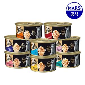 쉬바 캔 85g 10종 택1 (12개입)