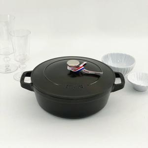 [리퍼]전골냄비 24cm, 매트블랙 145392423-B(B품)
