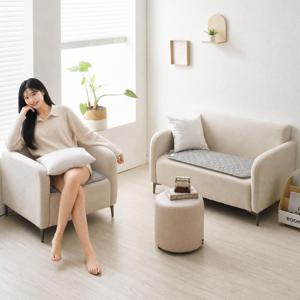 탄소 전기방석 엉뜨 의자 쇼파 전기방석 시어서커 그레이 3size