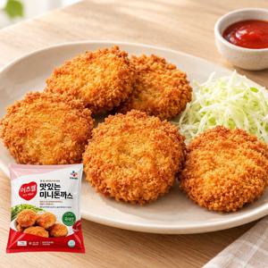 한입 사이즈 맛있는 미니돈까스 1kg 1개