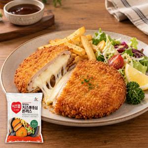 맛있는 치즈 통등심 돈까스 1kg (100g 10입) 1개
