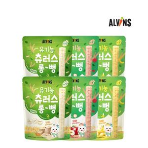 엘빈즈 롱뻥 1단계 (사과,바나나,백미맛) x 5개