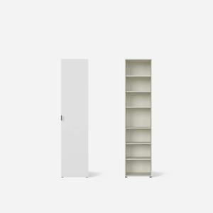 바이엘 모노 옷장 화이트 50cm(높이216cm)