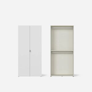 바이엘 모노 옷장 화이트 90/100cm(높이216cm)