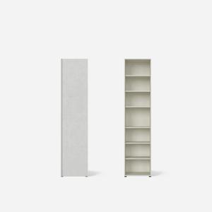 바이엘 스톤 옷장 그레이시화이트 50cm(높이216cm)