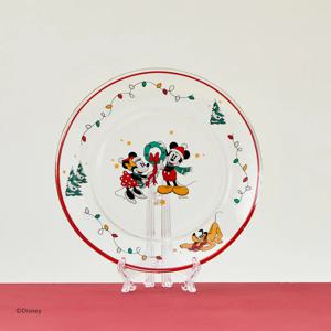 스마스 유리 플레이트 21cm