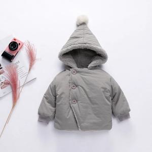 베이커리 방울 후드 퍼 안감 패딩 점퍼 여아 R1158