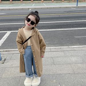 쎄라비 베이직 롱 니트 가디건 여아 R8216