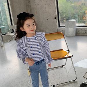 줄리엣 투웨이 스트라이프 셔츠 여아 R5220