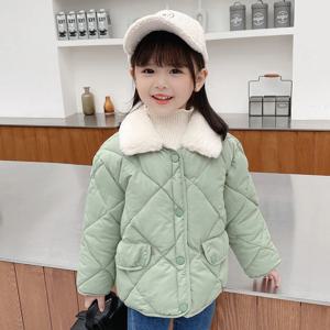 베르데 파스텔 퍼카라 퀼팅 자켓 봉봉 여아 R4899