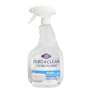 제로앤클리어 폼스프레이 욕실 세정제 600ml / 물때 찌든때 비누때