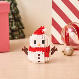 크리스마스 미니어처블록 눈사람 194pcs