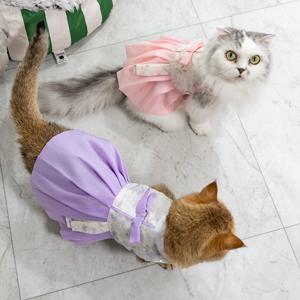 강아지 고양이 반려동물 한복 원피스 명절옷 소형견 설날 추석