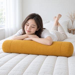 허그링 대형 바디필로우 150cm 스웨이드 롱쿠션 침대헤드 소파쿠션 길이맞춤